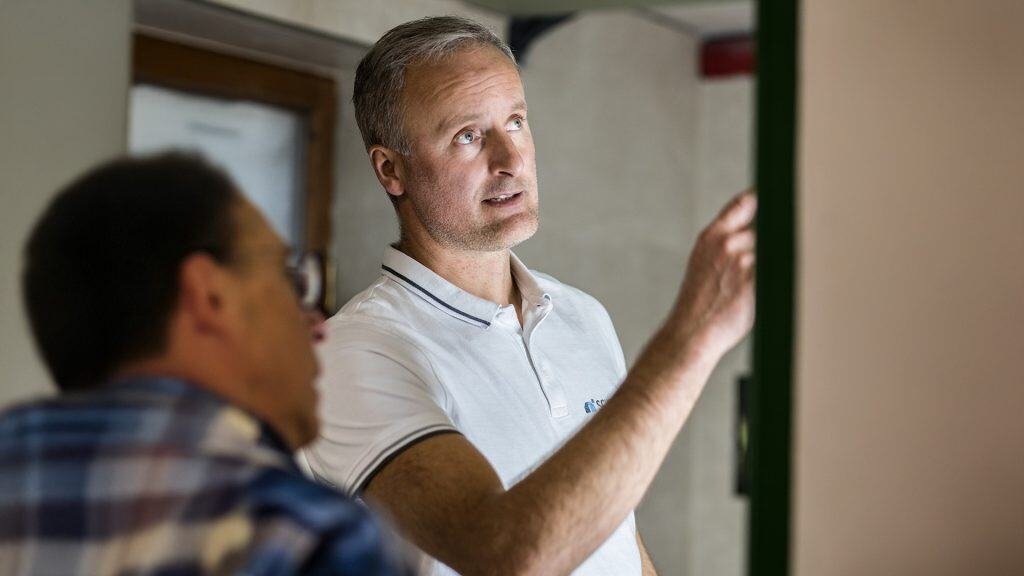 Badbesichtigung MA mit Kunden