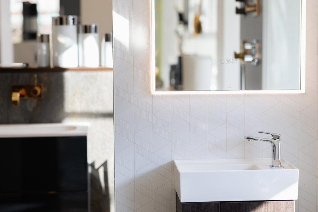 Badausstellung Blick in die Ausstellungsräume