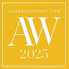 Ausgecheichnet AW 2025 Logo